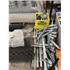 Image 2 : Assorted Pipe & Fence Post Hardware