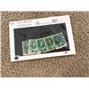 Canada KGV Admiral 1 cent green stamps.  SC #104 - 5 shades.  Used.