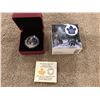 Image 1 : 2017 Toronto Maple Leafs - .9999 silver $10 Passion to Play coin in original box with COA. RCM