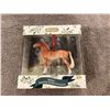 Image 1 : Breyer Holiday Line - Belgian Beautiful Breeds ornament.  New in box.