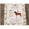 Image 2 : Breyer Holiday Line - Belgian Beautiful Breeds ornament.  New in box.