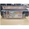 Image 2 : 2004 Bank of Canada $100 BCS graded CH UNC-62