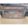 Image 2 : 2004 Bank of Canada $100 BCS graded CH UNC-62