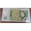 Image 1 : Great Britain. ND 1981 – 1984 Bank of England 1 Pound note. Sir Isaac Newton on the back with Queen 