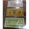 Image 1 : Lot of 3 Wildwood, Alberta Klondike Days Scrip. Includes 1972 50 Bucks, 1968 100 Bucks & 1971 250 Bu