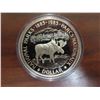 1985 Canadian Silver Dollar. Commemorates the 100th Anniversary of the National Parks of Canada. Pop