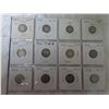 Image 1 : Lot of 12 Canadian George V Silver 10 Cents. Dates include 1914, 1916, 1917, 1918, 1919, 1920, 1921,