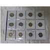 Image 1 : Lot of 12 U.S. Indian Head/Buffalo Nickels. Dates include 1920, 1924, 1925, 1926, 1927, 1930, 1935, 