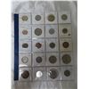 Lot of 20 Latin American coins from Argentina, Brazil, Chile, Colombia, Costa Rica, Ecuador, Guatema
