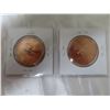 Image 2 : Lot of 2 Moose Jaw Coin Club medals. Includes 1967 Canadian Centennial engraved 55 for member number