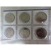 Image 2 : Lot of 6 Moose Jaw Trade Dollars. Includes Snowbirds, Victoria School, Wild Animal Park, MJ General 