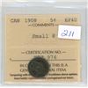 Image 1 : 1908 ICCS EF-40 five cents