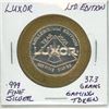 Image 1 : Luxor Ltd Edition Gaming Token .999 silver