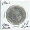 Image 1 : 1896-O better date Morgan silver dollar