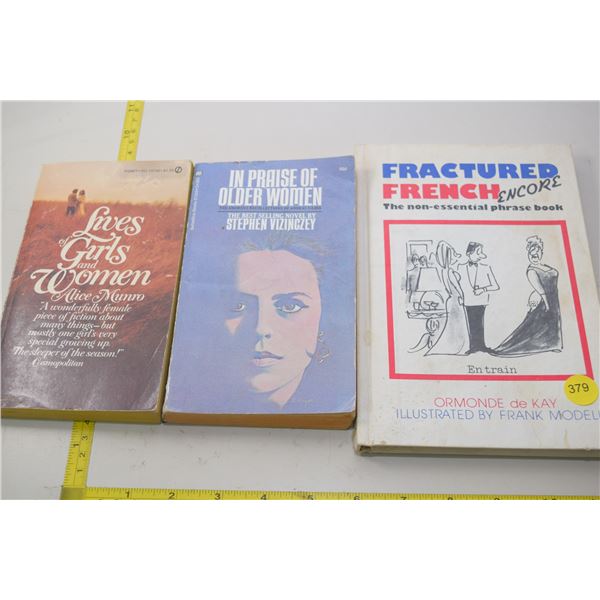 Racey paperbacks & Humour book