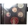 Image 3 : 1975 Double Dollar Prestige Set. Silver Dollar marks the centennial of Calgary. 7-coin Specimen Set.