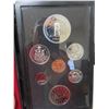 Image 1 : 1977 Double Dollar Prestige Set. Silver Dollar marks the Silver Jubilee (25th Anniversary) of Queen 