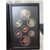 Image 1 : 1983 Double Dollar Proof Set. Silver Dollar marks World University Games. 7-coin Proof Set. All coin