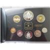 Image 1 : 2000 Double Dollar Proof Set. Silver Dollar celebrates the Voyage of Discovery. 7-coin Proof Set. Mo