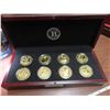 Image 1 : John. F. kennedy 100th anniversary proof coin collection comes with certificate of authenticity - pl