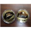 Image 3 : The legendary ship wrecks gold crown collection -24k gold plating - with certificate of authenticity