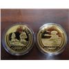 Image 2 : The world's greatest naval battles gold dollar collection -24k gold plated with certificate of authe