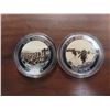 Image 2 : 70th anniversary D-Day silver crowns set with certificate of authenticity