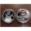 Image 2 : The all-new 75th anniversary of WW2 bombers silver crown collection (99.9% plated with certificate o