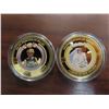 Image 3 : The princess diana legacy proof coin collection-palted in 24k gold- with certificate of authenticity