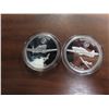 Image 3 : WW2 fighters collection-99.9% fine silver plating - with certificate of authenticity