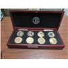 Image 1 : Diana princess of wales legacy gold proof collection- plated in 24k gold-with certificate of authent