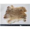 Image 1 : Brown rabbit fur pelt