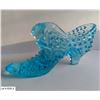 Image 3 : Fenton Electric Blue hobnail shoe - approx. 6 1/4 inches
