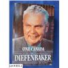 Image 1 : John Diefenbacker "One Canada" - personally autographed by the Prime Minister