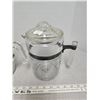 Image 3 : Pyrex coffee pot - 6 cup (complete) and 8 cup Pyrex coffee pot (incomplete)