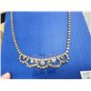 Image 3 : Vintage rhinestone necklace - 16.5 inches long
