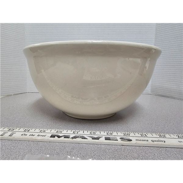 Vintage #10 mixing bowl