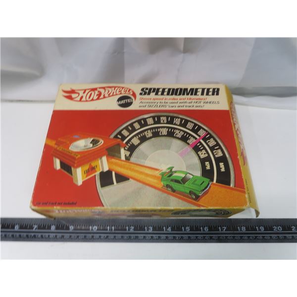 Speedometer Toy 1969 Mattel Hot Wheels Speedometer in origial box - Schmalz Auctions
