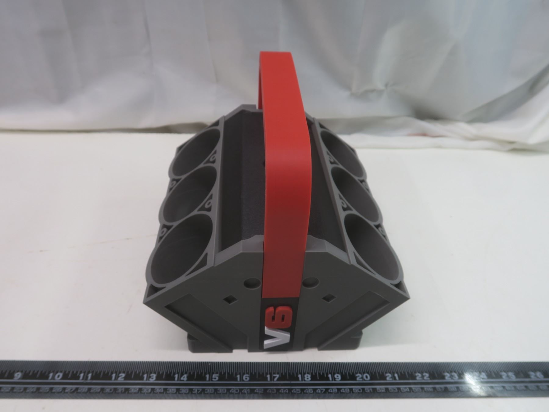 V6 engine storage caddy