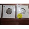Image 3 : 1950,1951,1951 commemorative ,1952 5 cents canadian coins