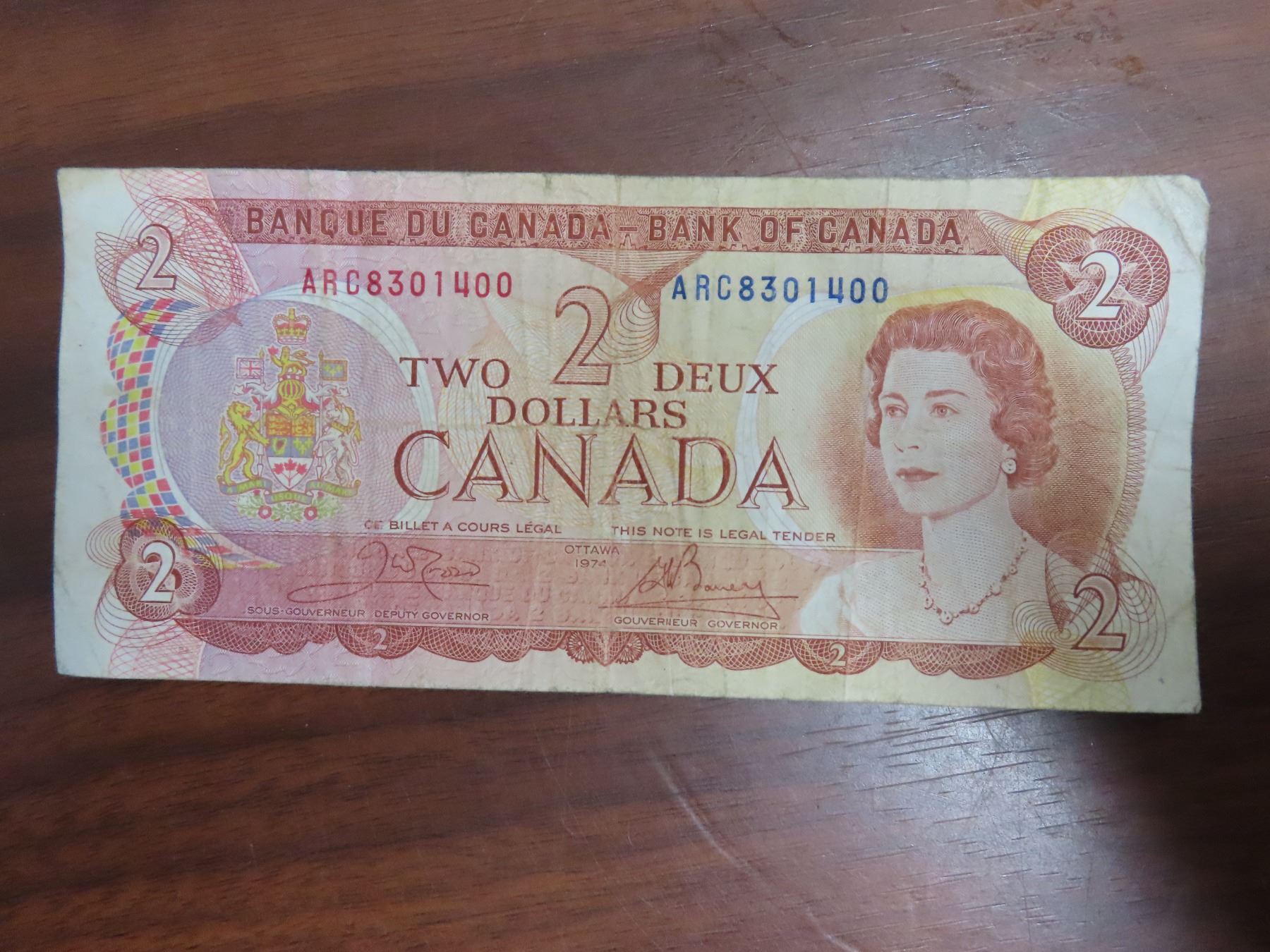 1974 2 Canadian Bill ARC 8301400 Schmalz Auctions 1974-2-canadian-bill-arc-8301400-schmalz-auctions