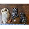 Image 1 : Chalkware Owls