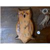 Image 2 : Wood Owl Clock, Owl Wall Hangings