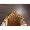 Image 3 : Heavy Oval Mirror with Ornate Gold Detail 22.5x33