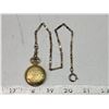 Image 1 : Nice "Dominique" man wind, locket watch - c/w chain, runs