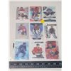 Image 1 : Sheet of 9 hockey cards