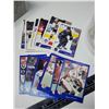 Image 5 : Assorted hockey cards, stickers and round cards, etc.