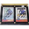 Image 2 : 2 Hard plastic framed hockey cards - Mike Ricci & Vincent Levavalier