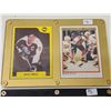 Image 3 : 2 Hard plastic framed hockey cards - Mike Ricci & Vincent Levavalier