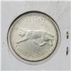 Image 4 : 1967 Canadian silver "lynx" 25 cent coin